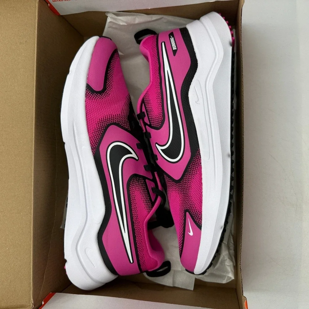 Nike Cosmic Runner Shoes Youth Size 7Y Laser Fuchsia Black Running HM4402-602
